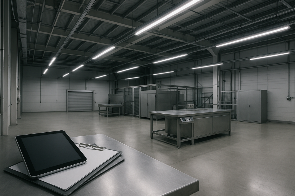 avaliação de eficiência de sistemas de iluminação industrial aplicada à medição de desempenho luminoso e consumo energético