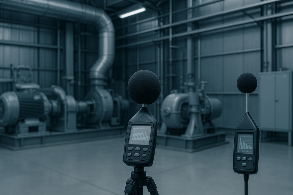 tabela níveis de ruído equipamentos industriais com valores de referência para avaliação acústica em ambientes produtivos